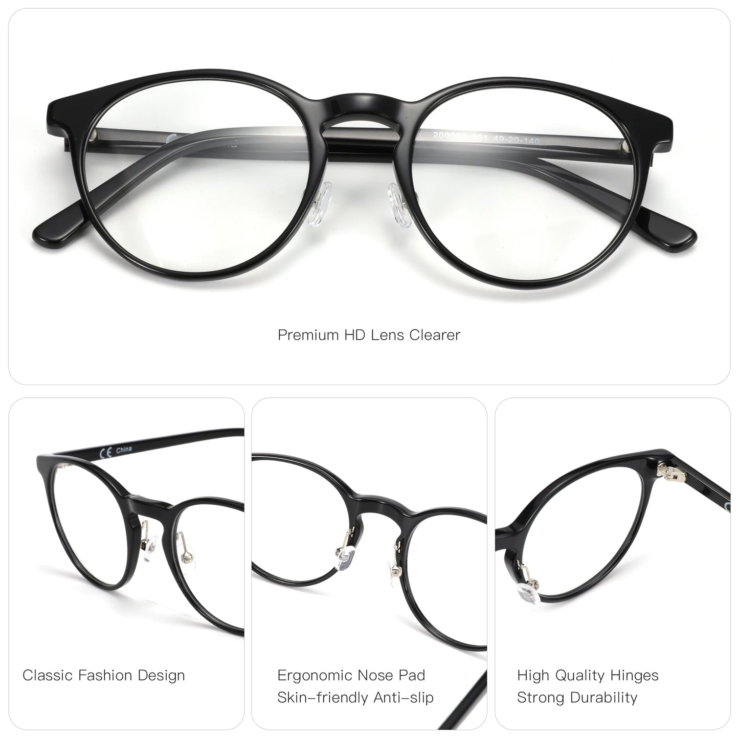 Retro Style Blue Light Blocking Glasses | Gaming Eyewear