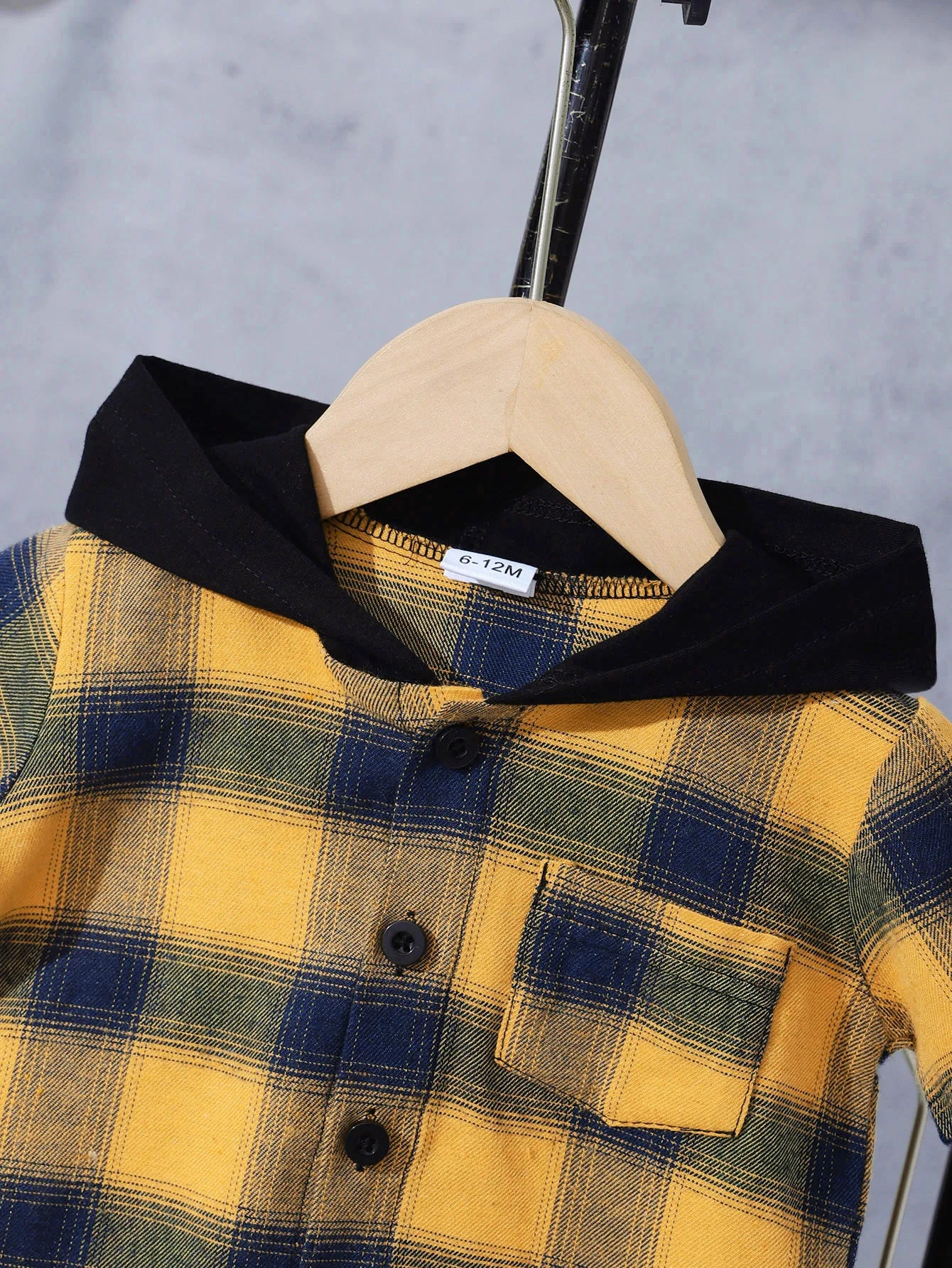 Baby Toddler Yellow Plaid Two-Piece Set | Charming Summer Outfit
