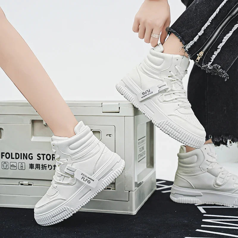 Men's Casual High-Top Sneakers | Stylish & Versatile Footwear