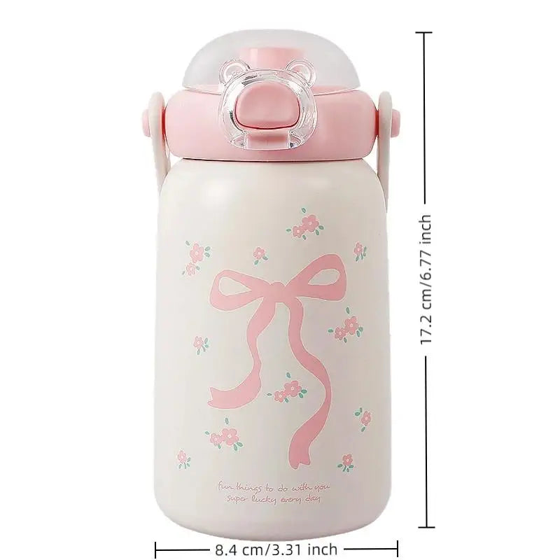 Cute Portable Stainless Steel Thermos Cup for Kids | Durable Drinkware