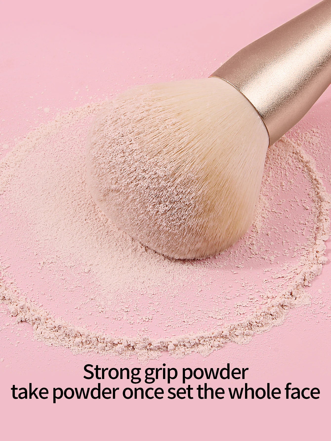 Super Large Powder Blusher Brush | Ultra-Soft Fluffy Makeup Setting Brush 2026
