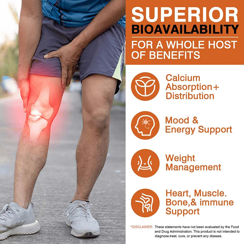 Vitamin D3 10000 IU with K2 200 Mcg | Immune & Joint Support