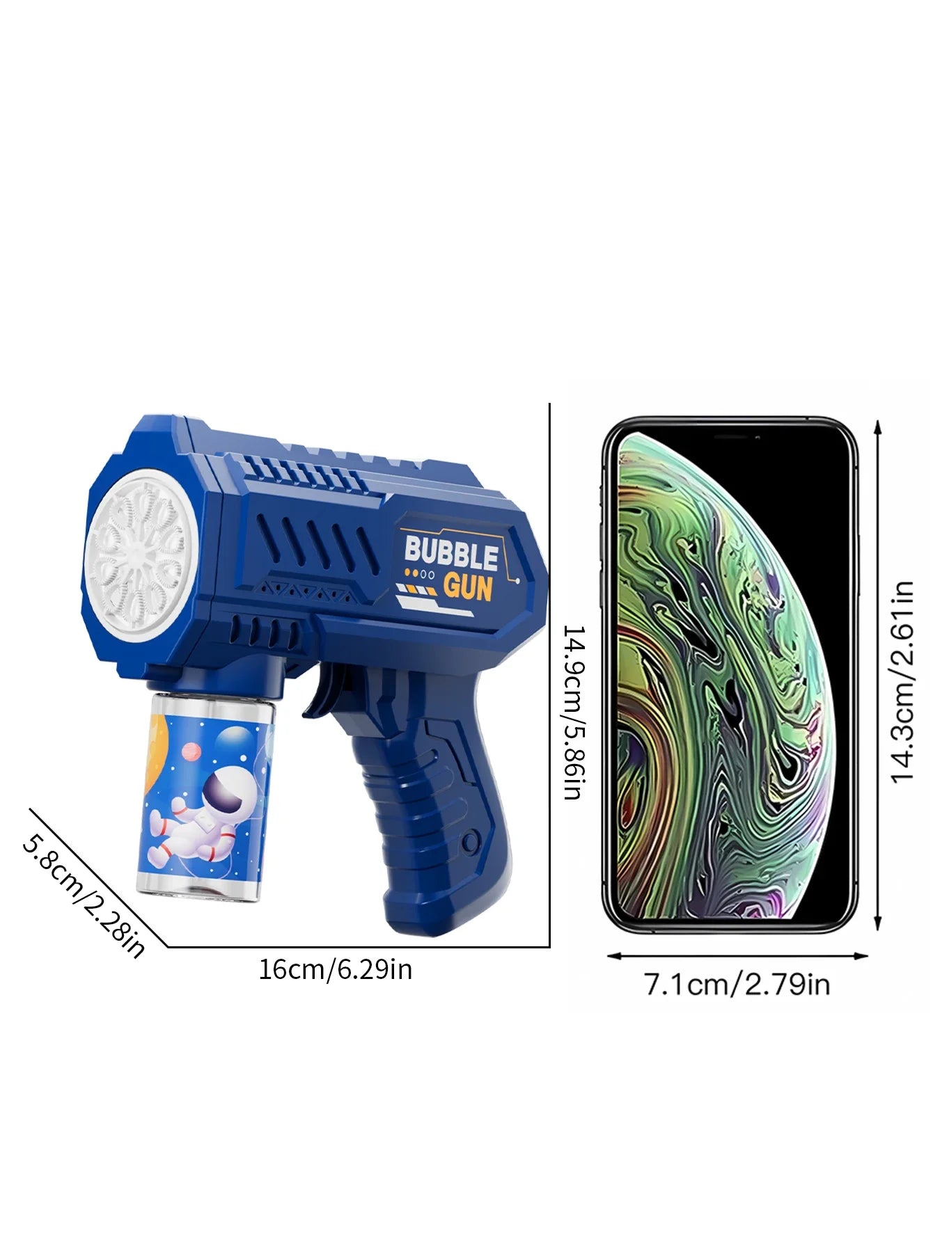 Fully Automatic Bubble Gun Toy | Fun Bubbles for Kids Outdoors