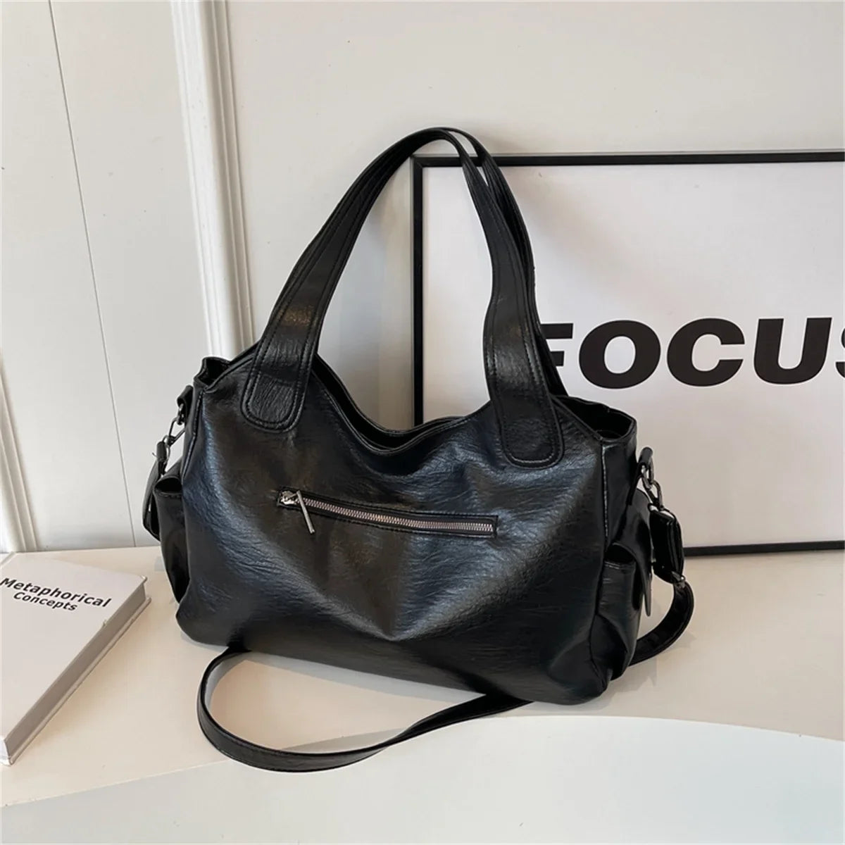 Stylish Large Capacity Shoulder Handbag | Versatile Tote Bag for Women