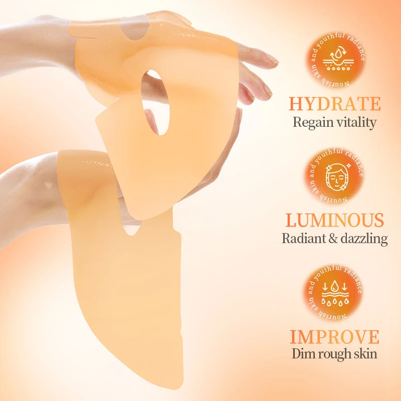 Vitamin C Collagen Whitening Face Masks | Moisturizing Anti-Aging