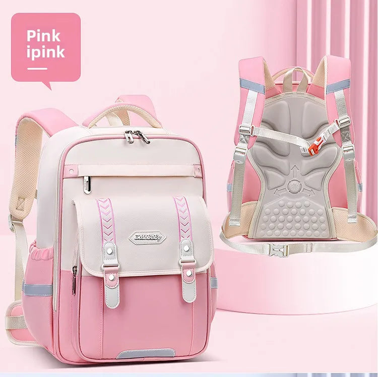 Waterproof Boys Spine Protection Schoolbag | Large Capacity Kids Bag