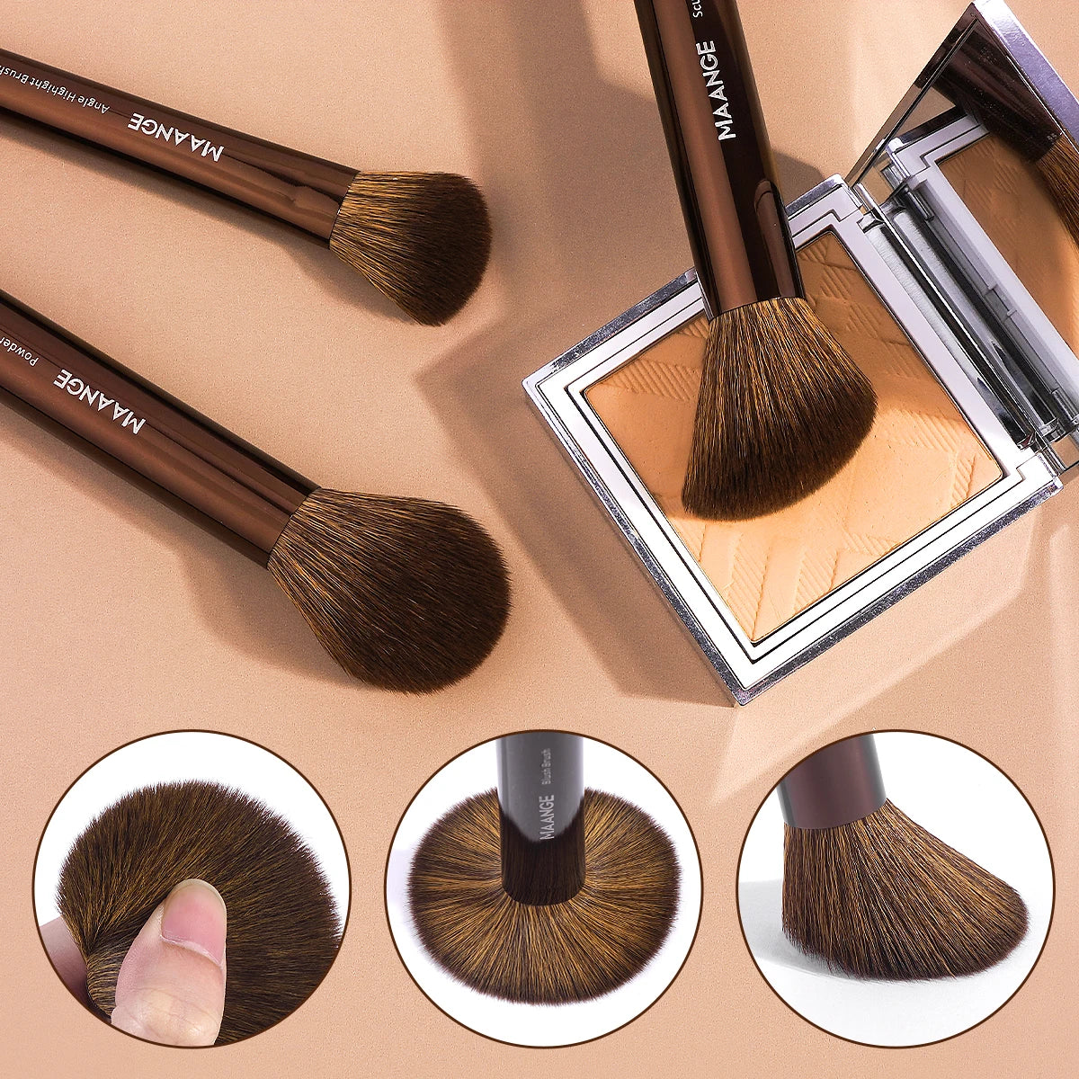 13pc Soft Synthetic Hair Makeup Brush Set | Flawless Beauty Tools