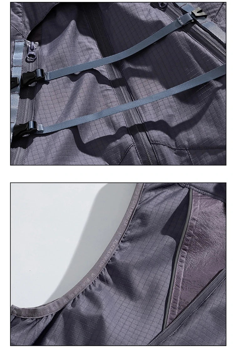 Transformable Outdoor Jacket & Cycling Suit | 3-in-1 Adventure Gear