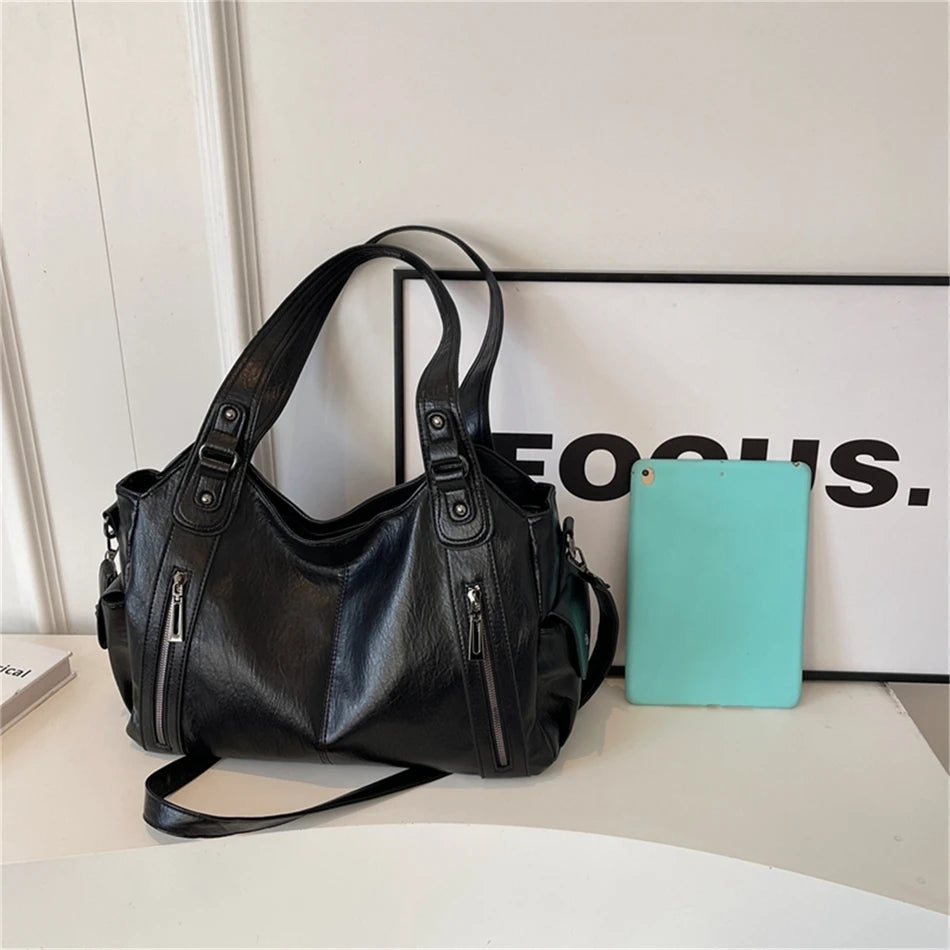 Stylish Large Capacity Shoulder Handbag | Versatile Tote Bag for Women