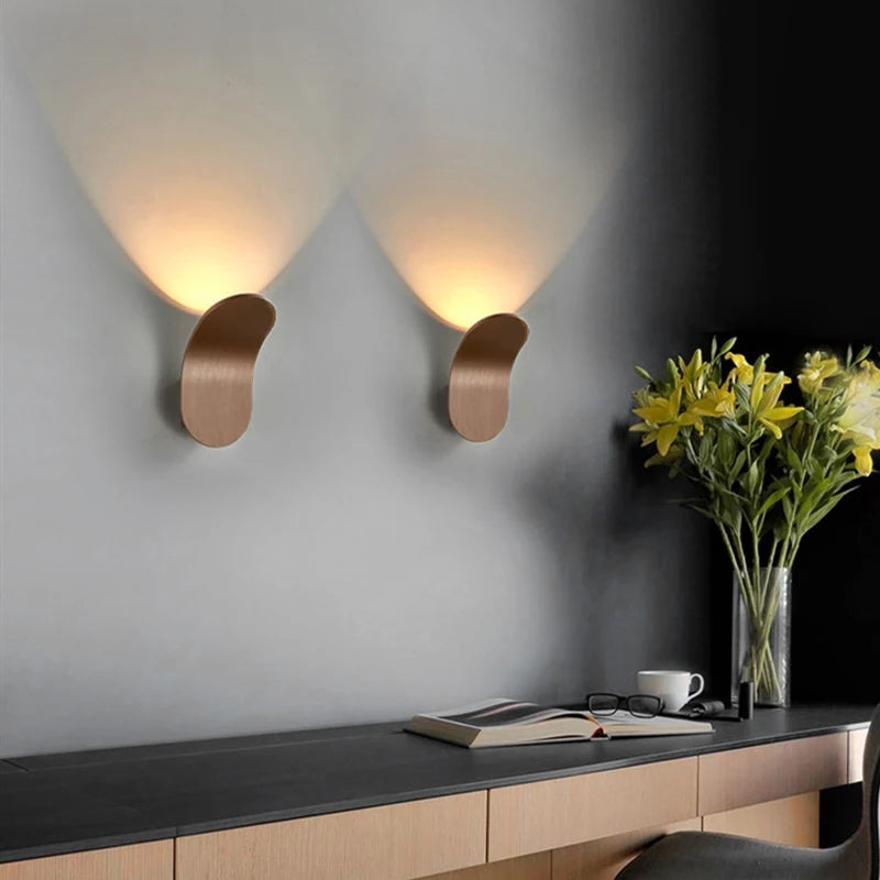 Modern Adjustable LED Wall Lamp | Luxury Bed & Bathroom Lighting