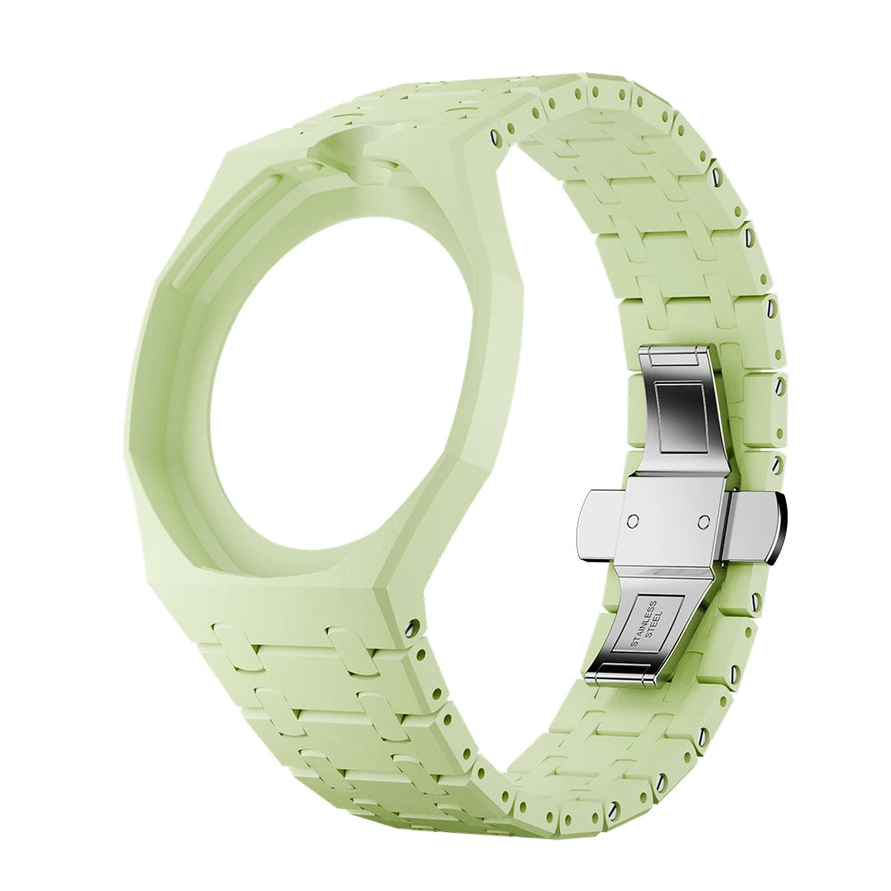 Soul Cool Ceramic Modification Kit For Swatch x AP Royal POP Biomaterials Watch Case Strap Pocket Changer To Wristwatch