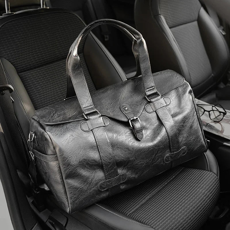 Men's Fashion Travel Tote Bag | Large Capacity Gym & Luggage Tote