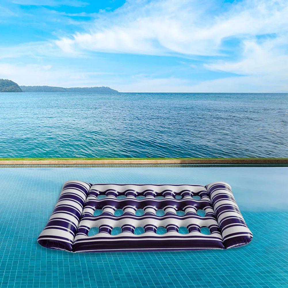 Inflatable Floating Bed for Relaxation | Water Sleep Lounger