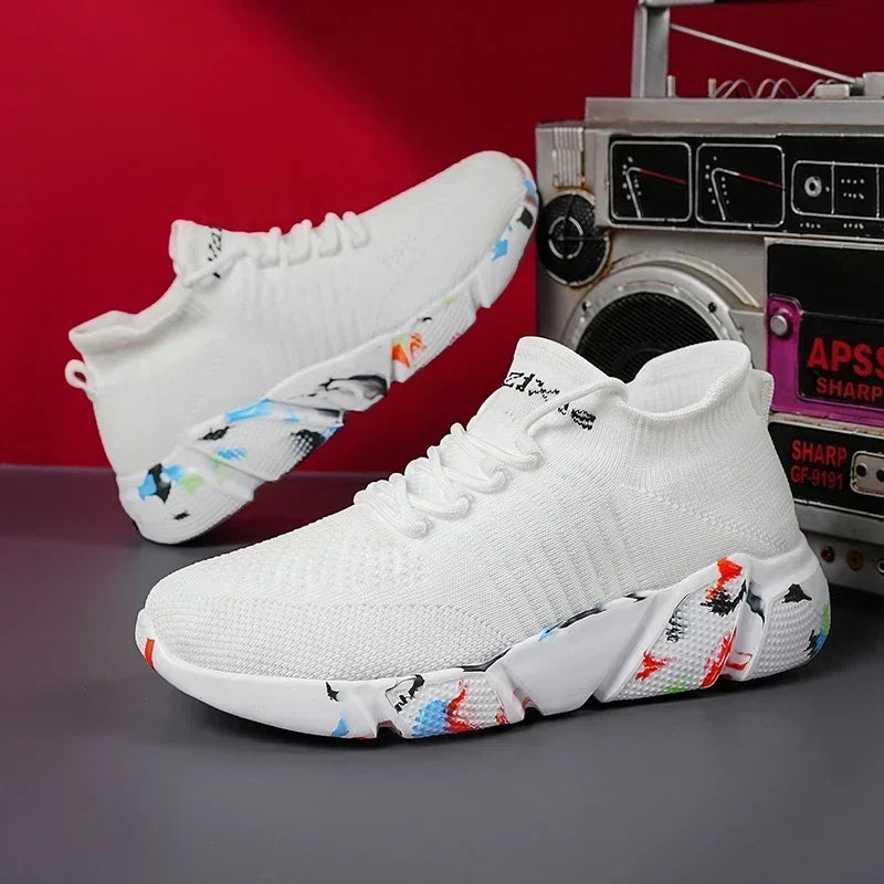 Men's Breathable Sneakers | Comfortable Casual Walking Shoes