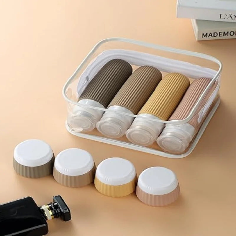 TSA-Approved Silicone Travel Bottles | Leak-Proof & BPA-Free