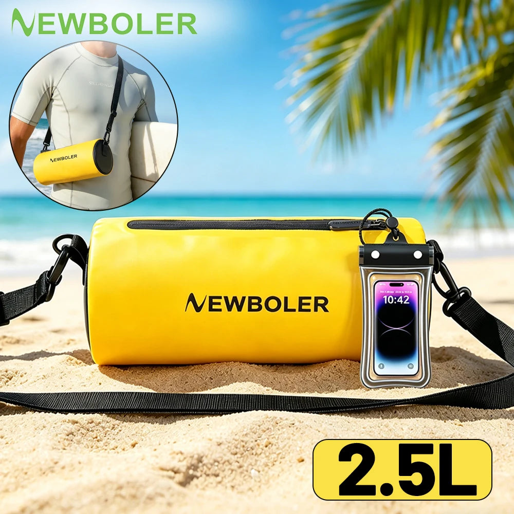 Waterproof PVC Dry Bag for Outdoor Adventures | 2.5L Size