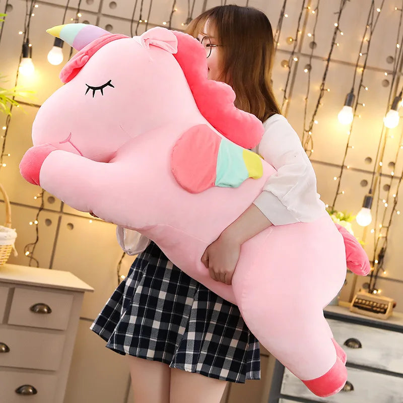 Kawaii Giant Unicorn Plush Toy | Soft Stuffed Animal for Kids