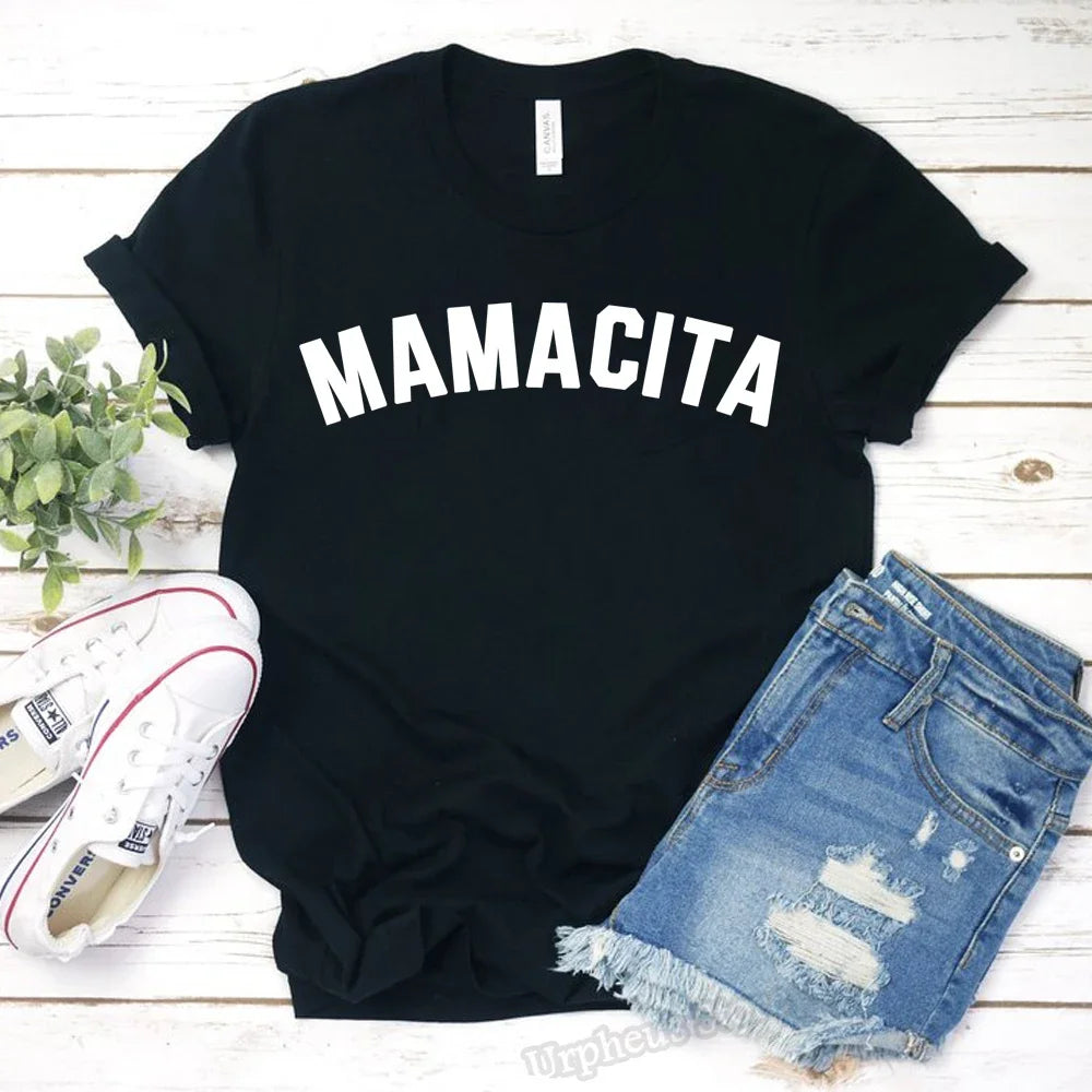 Funny Mom Shirt | Blessed Mama Tee for Tired Mothers