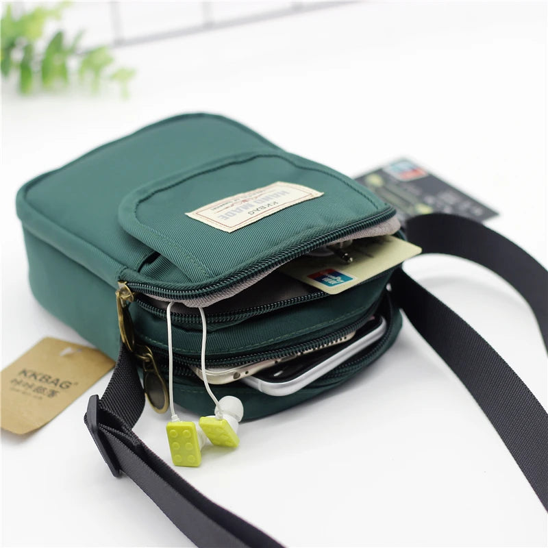Stylish Men's Crossbody Bag | Versatile Nylon Mobile Wallet