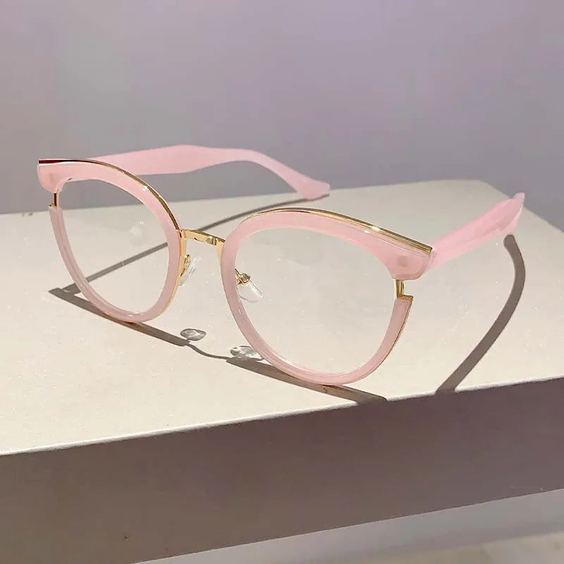 Stylish Cat Eye Eyeglasses | Trendy Colorful Computer Specs