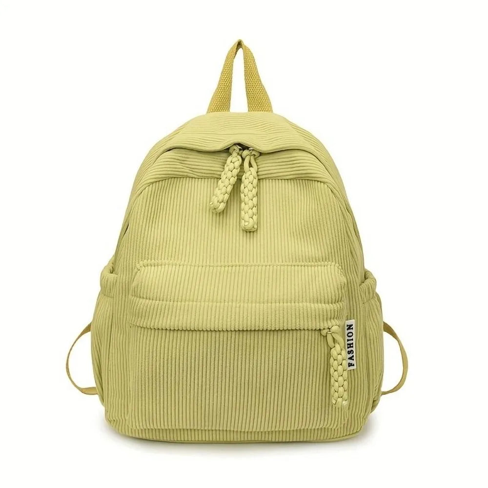 Simple Backpack Large Capacity Fashion College High School Junior High School Student Casual Backpacks Woman Man Travel Backpack