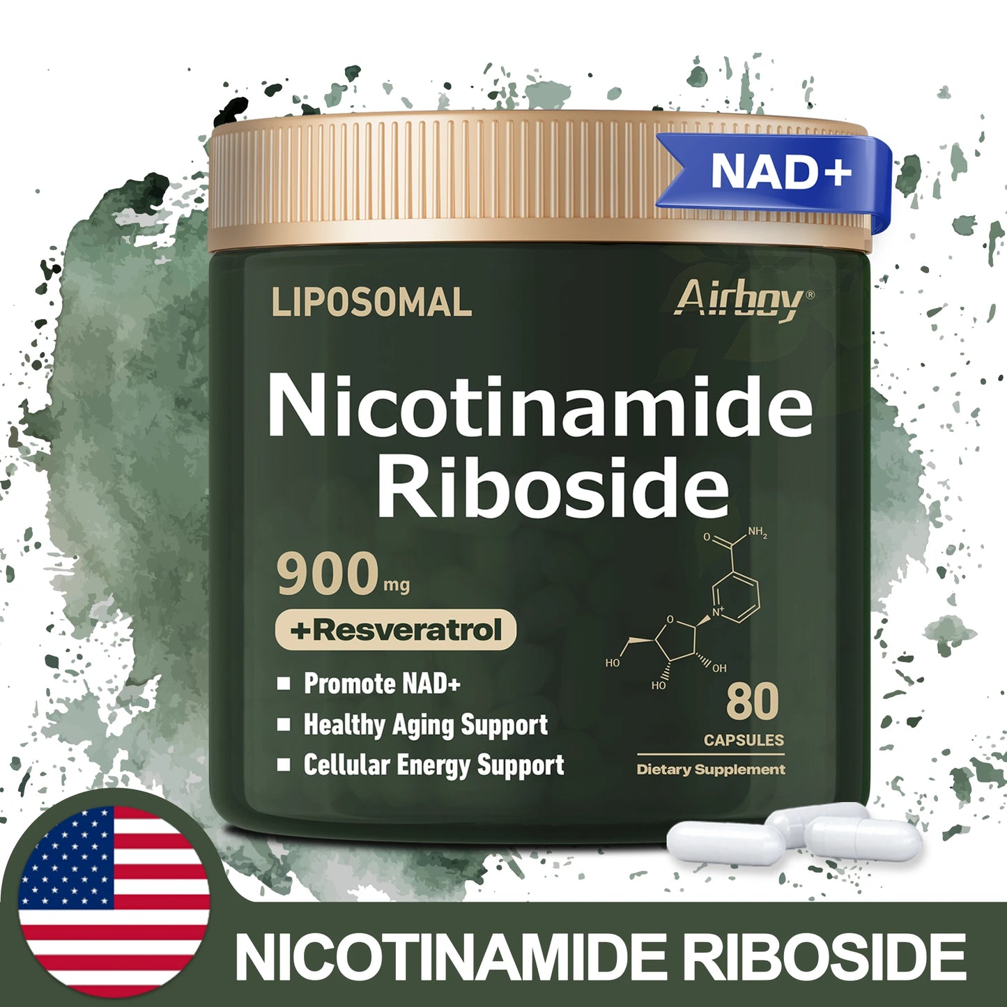 NAD+ Supplement for Nerve Protection & Healthy Aging