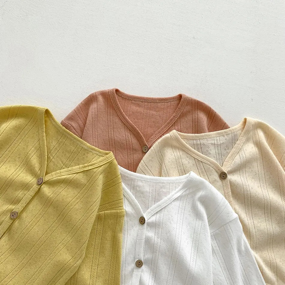 Lightweight Kids Summer Jacket | Stylish Toddler Cardigan Top