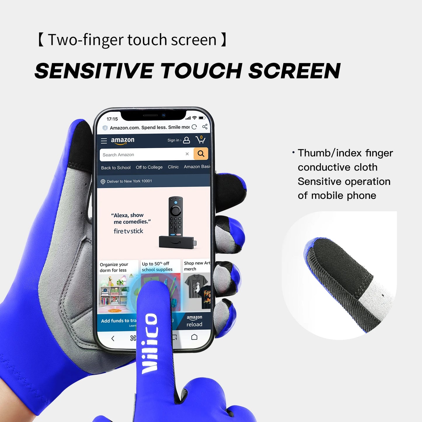 Breathable UV Resistant Sunscreen Gloves for Summer Activities
