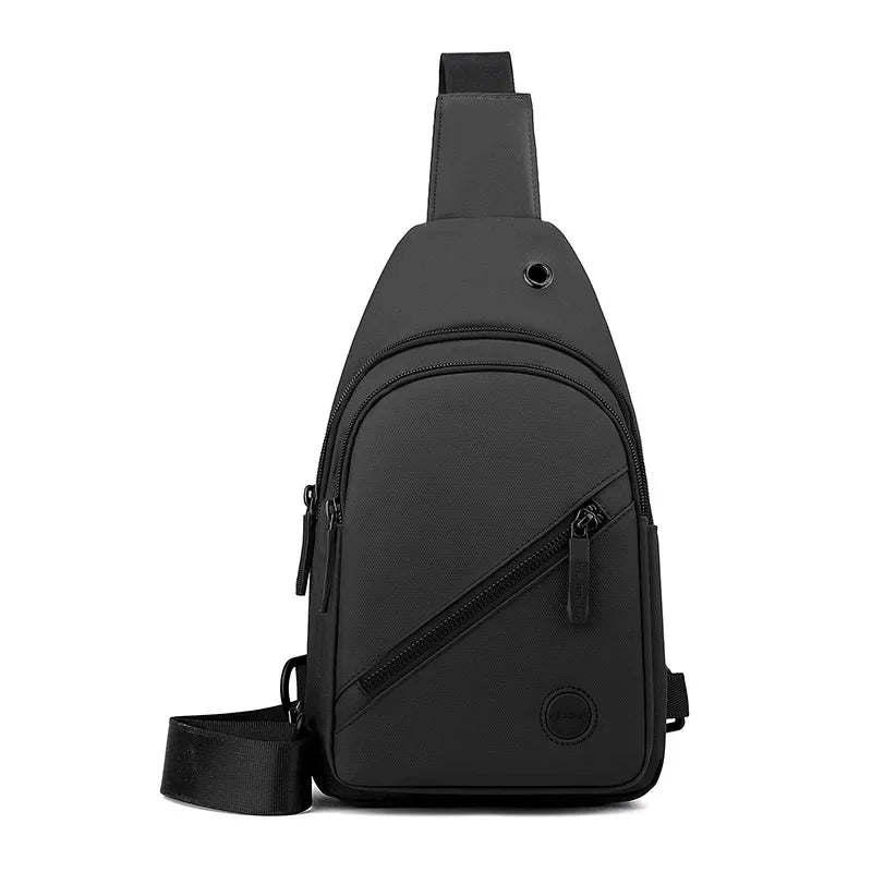 Lightweight Men's Chest Bag | Versatile Nylon Crossbody Sling