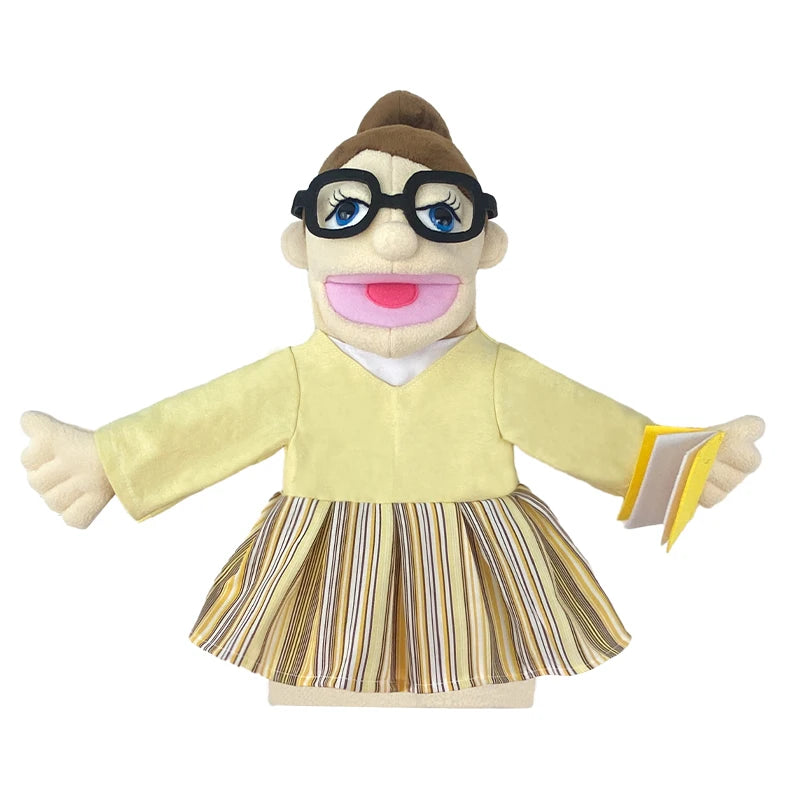 Cartoon Profession Series Plush Hand Puppets | Fun & Engaging Dolls