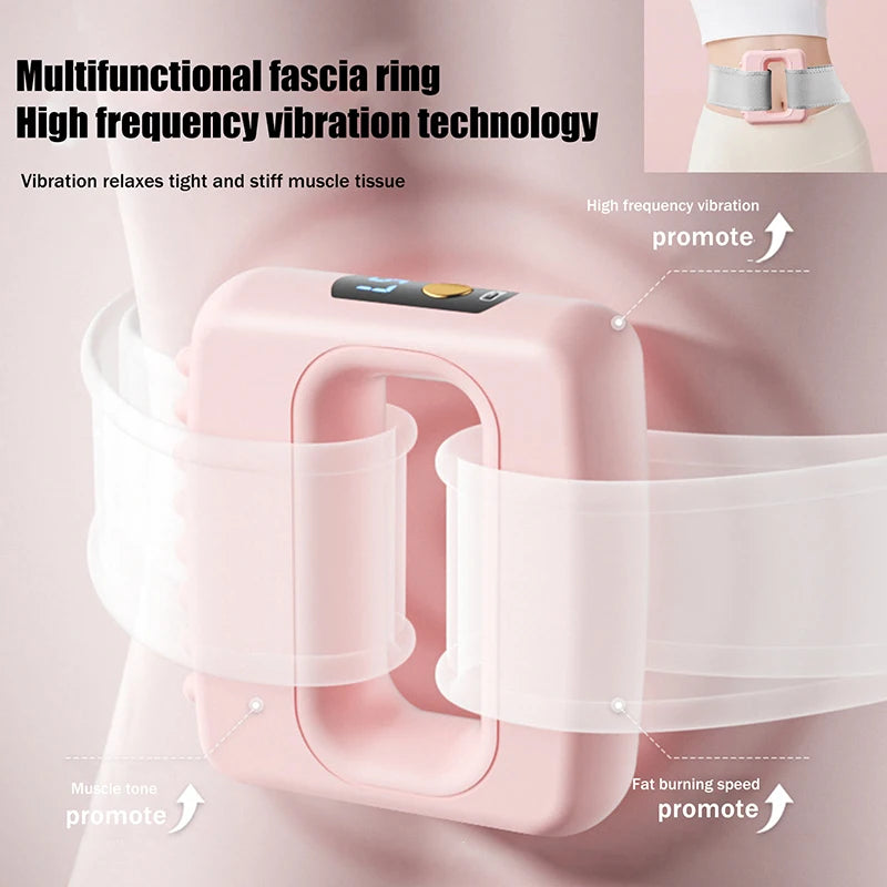 Electric Fascia Ring Massager | Full Body Slimming & Deep Tissue Relief