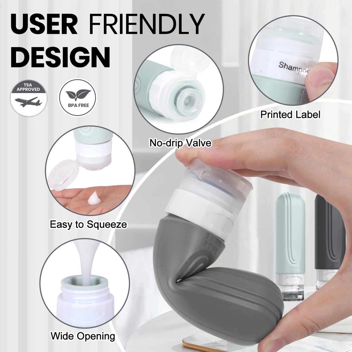 15-Piece Travel Essentials Set | TSA-Approved Toiletry Kit
