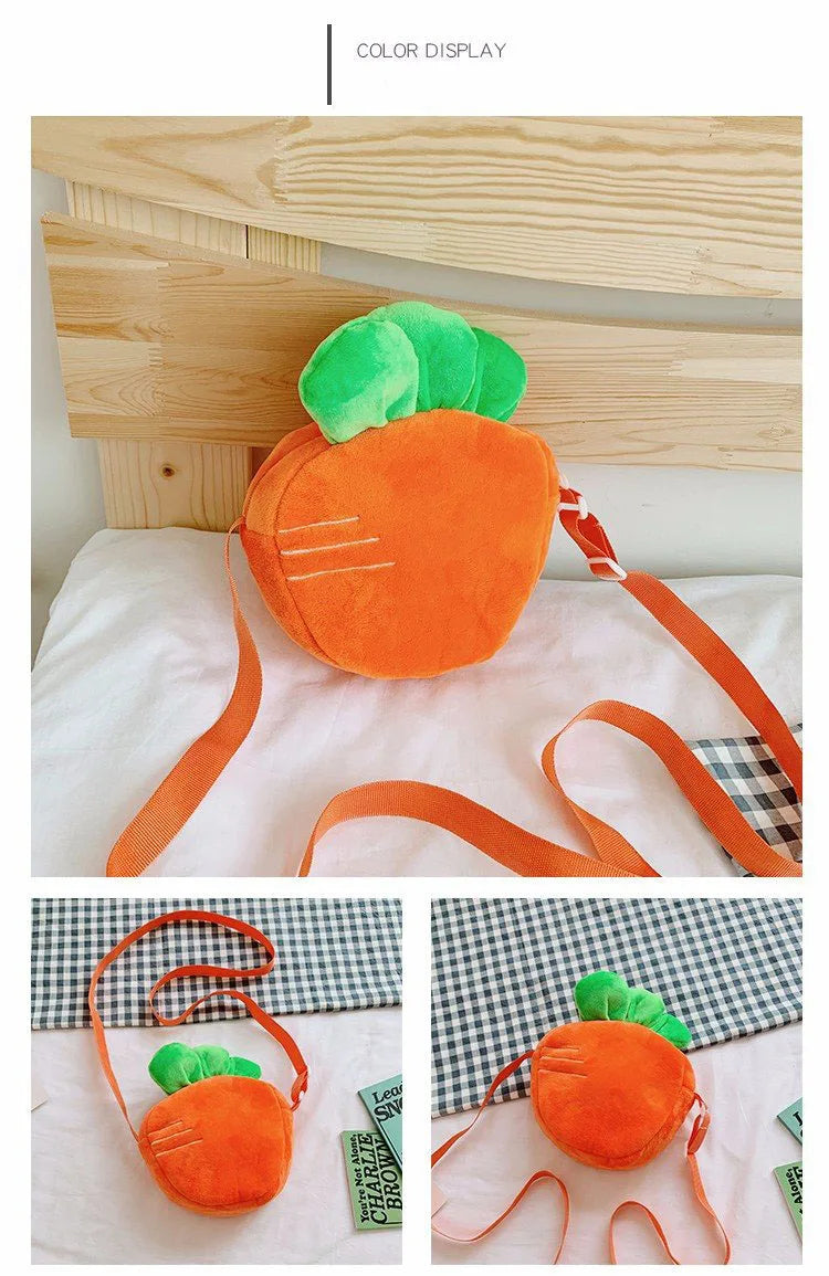 Cute Plush Baby Girls Coin Purse Handbags | Adorable Winter Bags