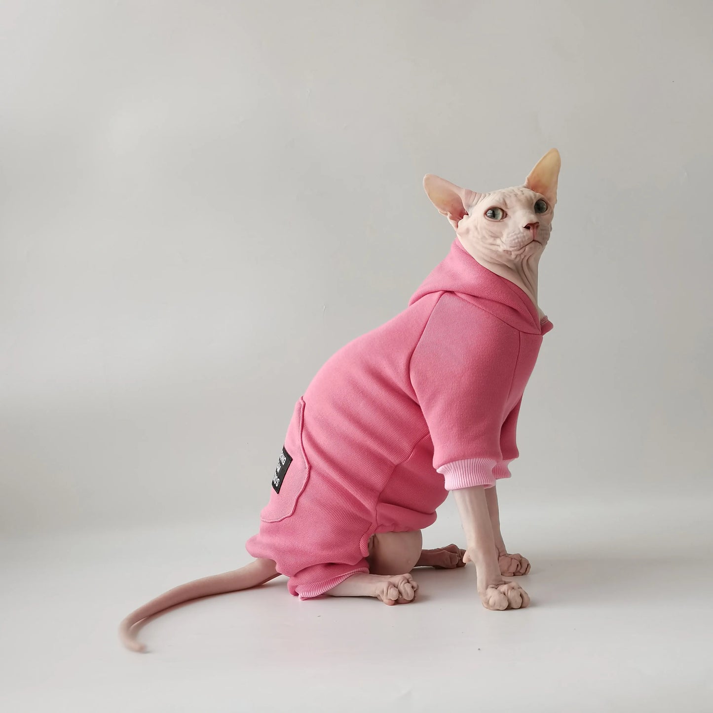 Soft Fleece-Lined Coat for Cats | Cozy Autumn Winter Hoodie