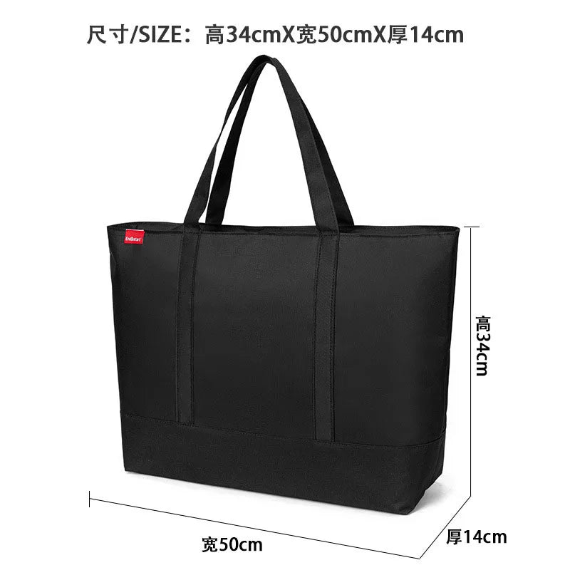 Men's Casual Oxford Tote Bag | Stylish Shoulder Handbag for Men