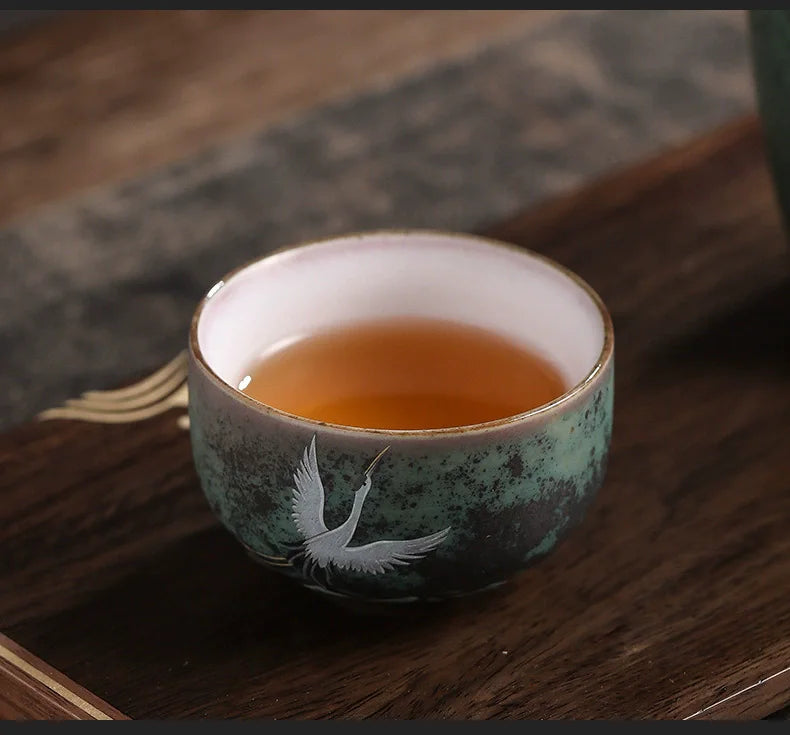 Elegant Japanese Style Ceramic Coffee Cup | Eco-Friendly Drinkware
