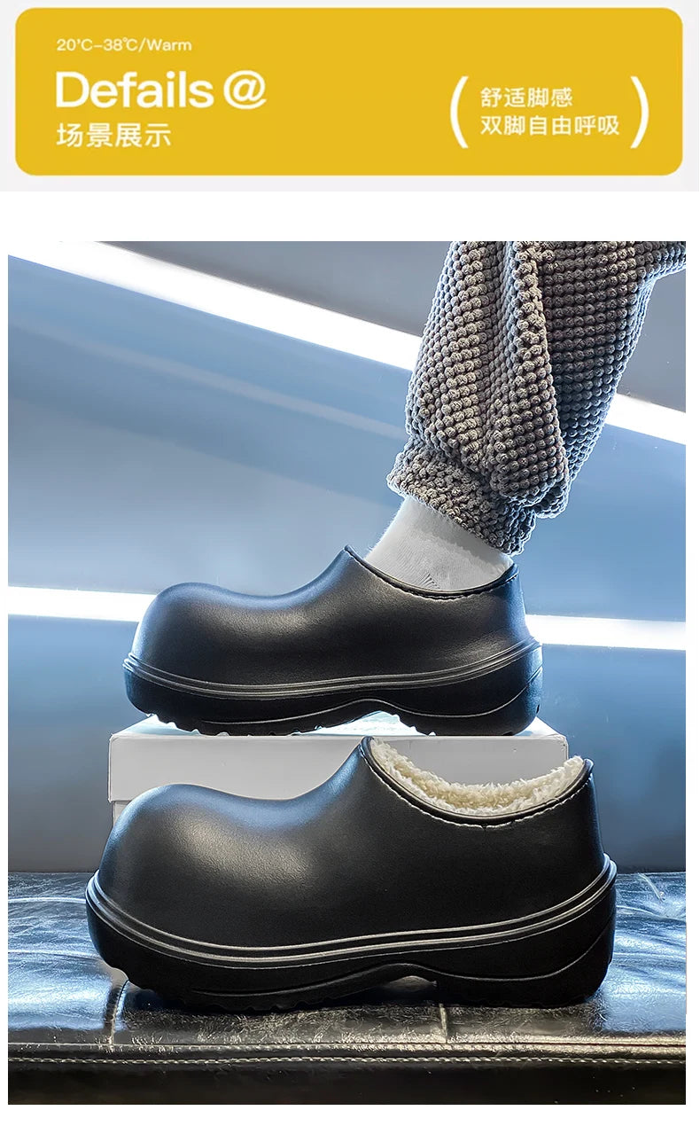 Lightweight Slip-On Chef Shoes for Men & Women | Casual Rain Shoes