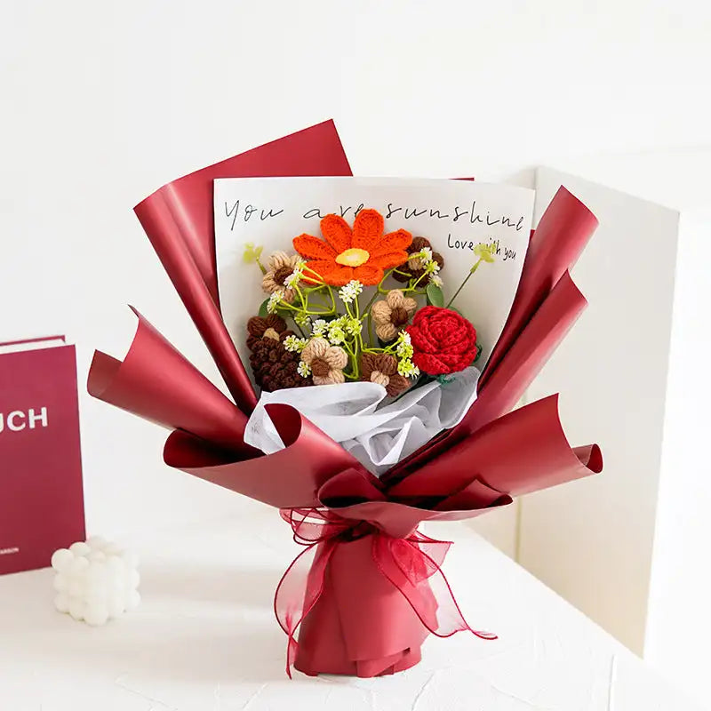Handmade Crochet Flower Bouquet | Perfect Gift for Any Occasion