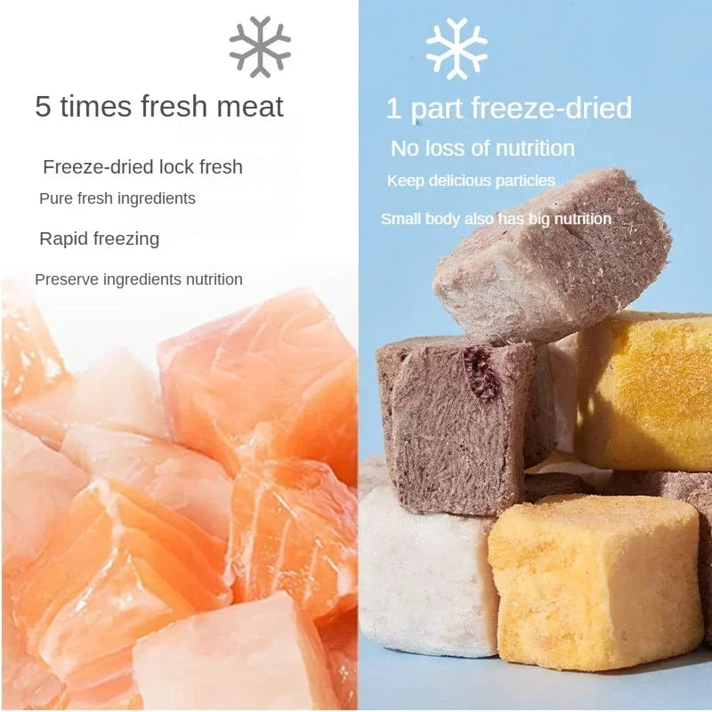 Freeze-Dried Pet Snacks | Premium Chicken, Duck & Beef Treats