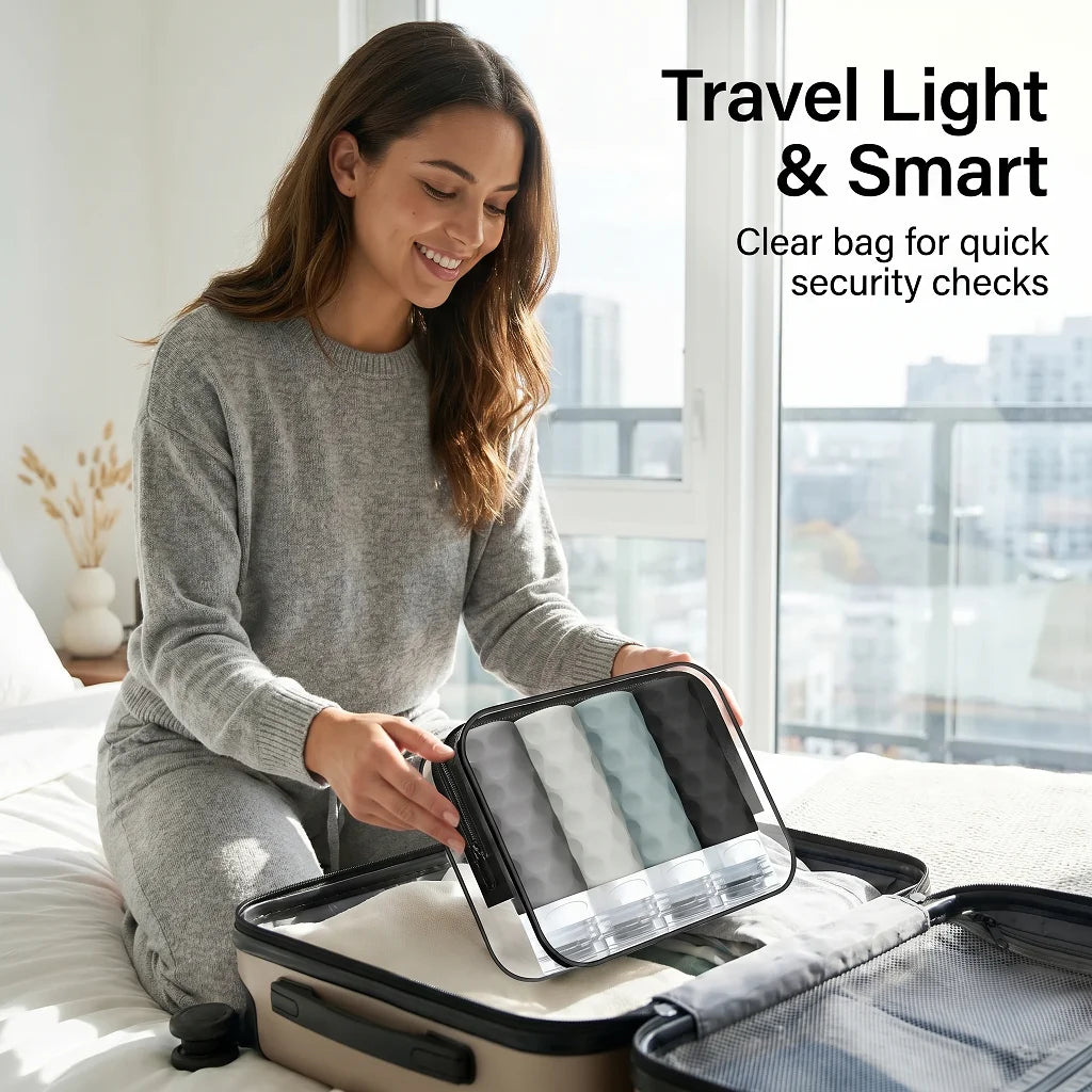 Silicone Travel Bottles Set | Leak-Proof TSA Approved Containers