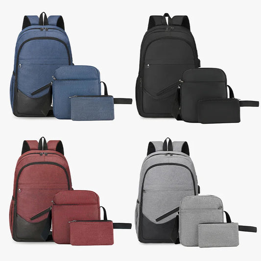 Juego de mochila de 3 piezas para niños | Bolsas escolares de moda para niños