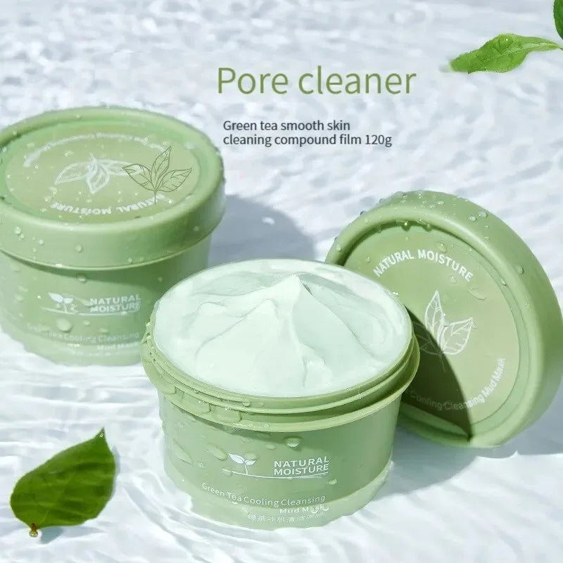 Green Tea Ice Mud Mask | Refreshing Cleansing & Moisturizing