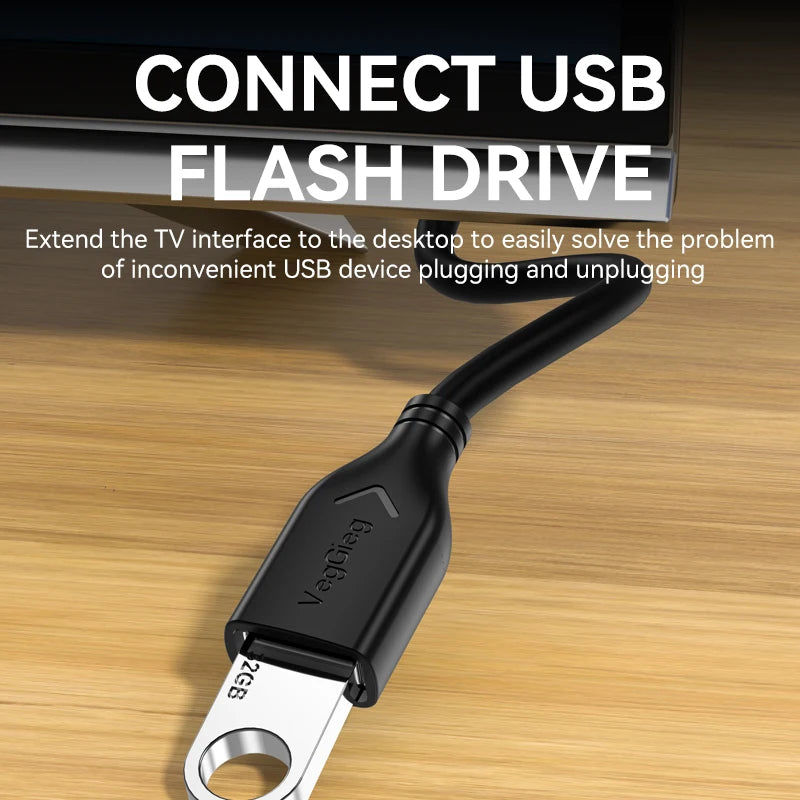 High-Speed USB 3.0 Extension Cable Male to Female for Devices