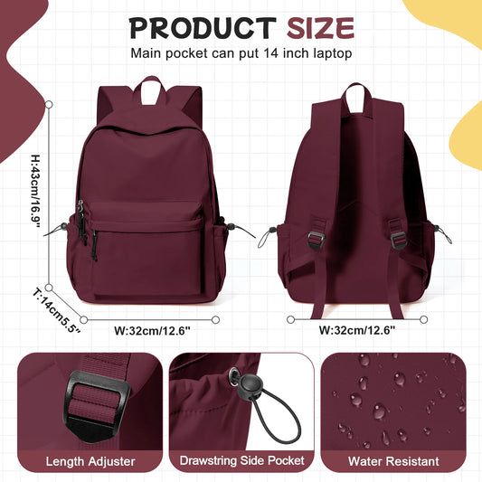 Mochila Escolar Versátil para Adolescentes | Mochila de Viaje y Uso Diario