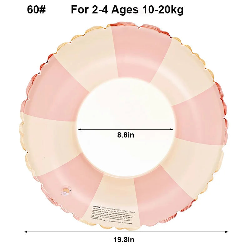 Inflatable Pool Float Ring | Perfect for Kids & Adults Summer Fun
