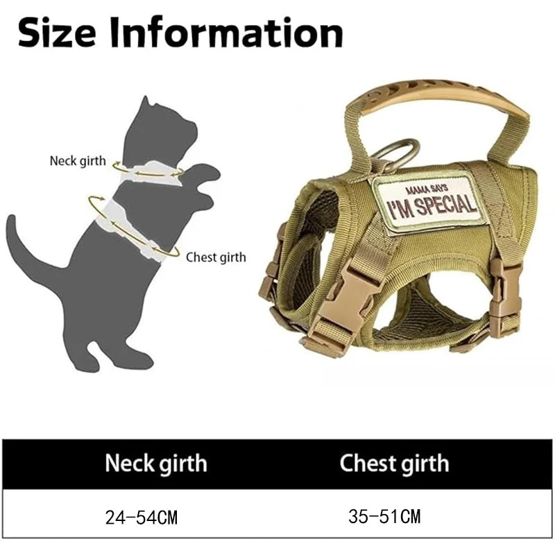 Adjustable Escape-Proof Cat Harness | Comfortable & Secure Fit