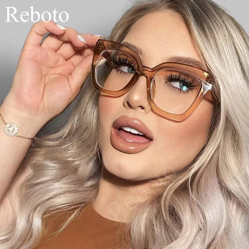 Stylish Cat Eye Optical Lenses Eyeglass Frame for Women