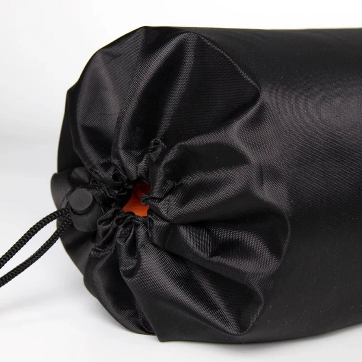 Durable Yoga Mat Storage Mesh Bag with Shoulder Strap – Black