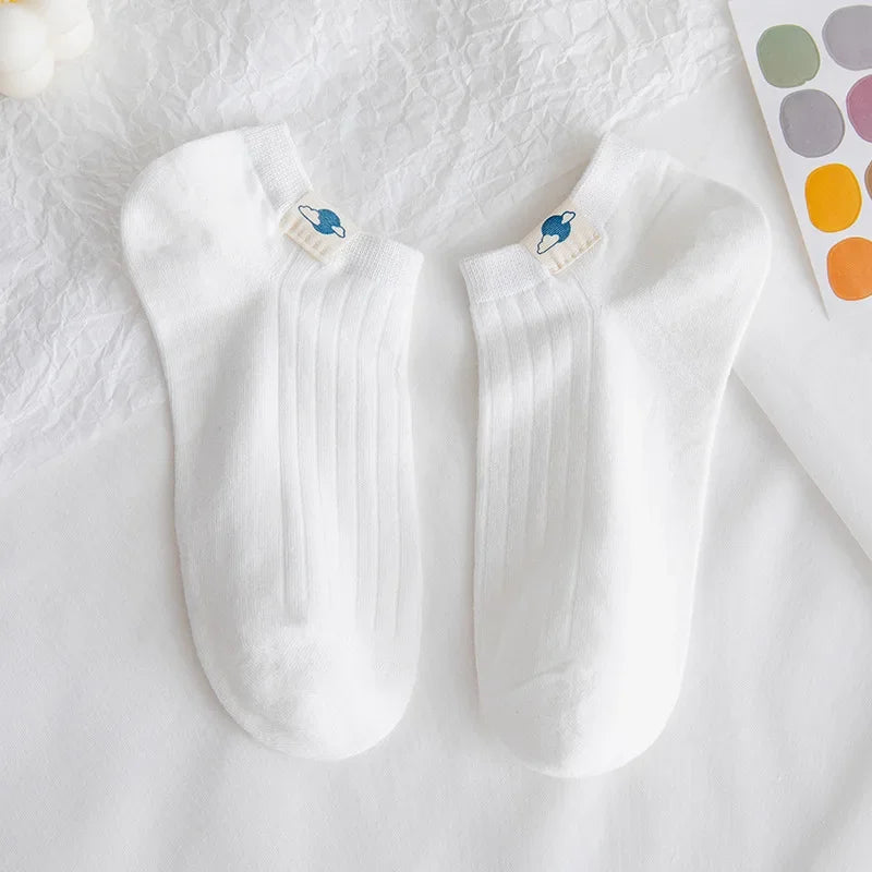 Cute Cartoon Low Cut Ankle Socks for Women | Cozy Summer Footwear