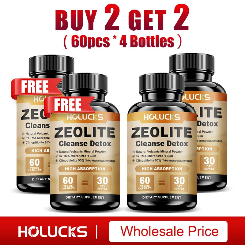 Zeolite Detox Supplement for Kidney Health & Mental Clarity